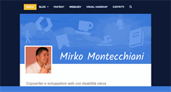 Desktop Screenshot of mirkomontecchiani.com