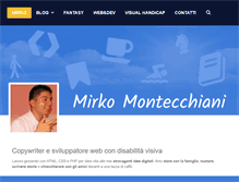Tablet Screenshot of mirkomontecchiani.com